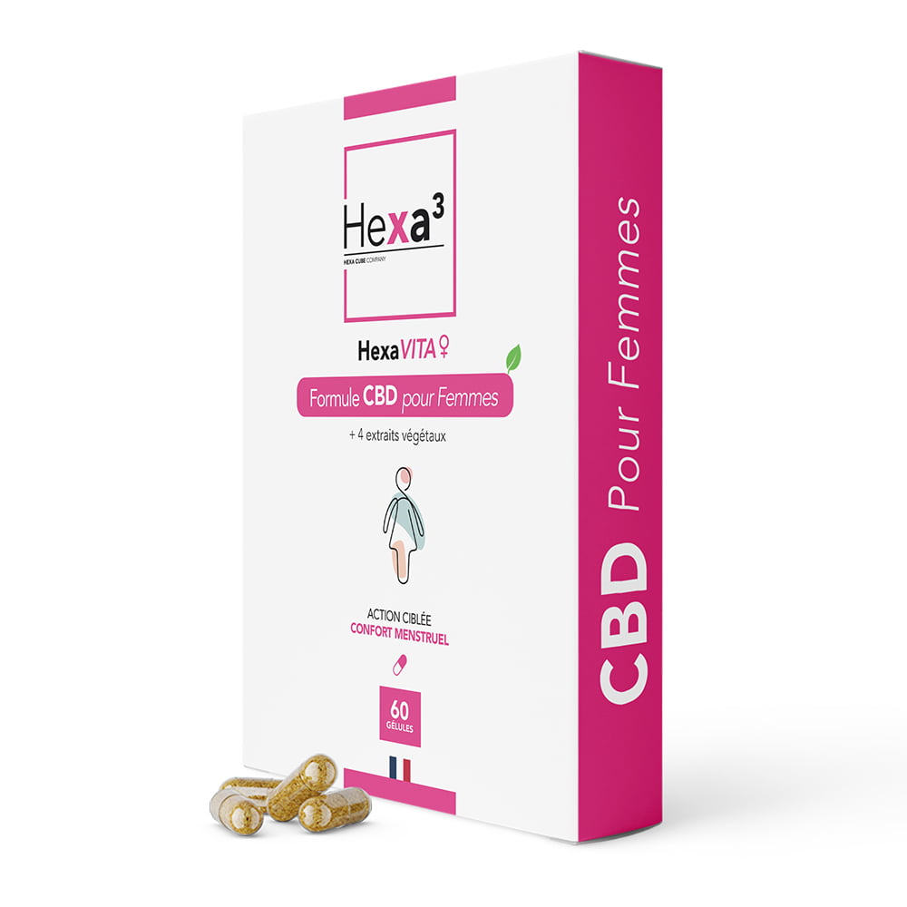 gélule CBD pour confort menstruel