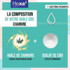 composition de l'huile CBD base huile de chanvre bio