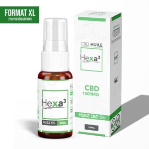 huile CBD 5% Format 30 ml en spray Hexa3
