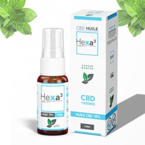 Huile CBD 10% Menthe base MCT en spray 10ml