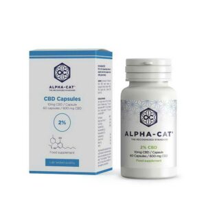 Boite 60 Capsules CBD 10mg AlphaCat