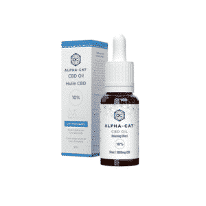 Huile CBD 10% Broad Spectrum 30ml Alphacat
