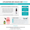 Huile CBD 10% base MCT en spray 10ml saveur Mojito Hexa3 – Image 6