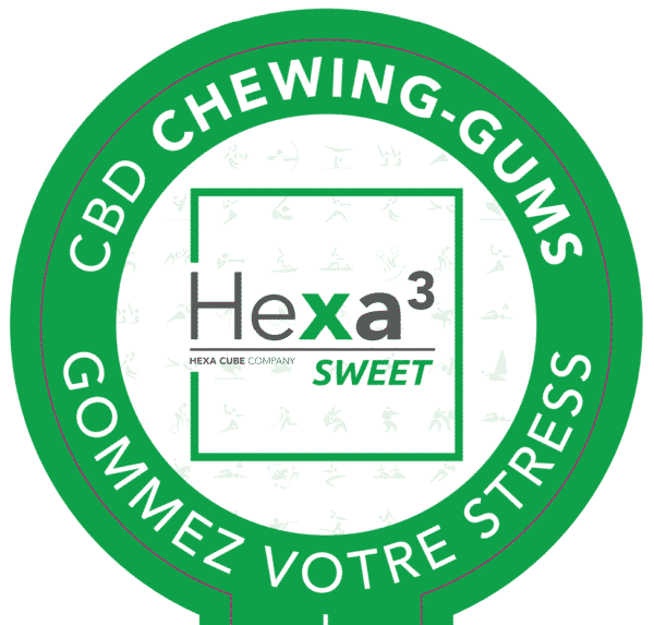 chewing-gum CBD Hexa3