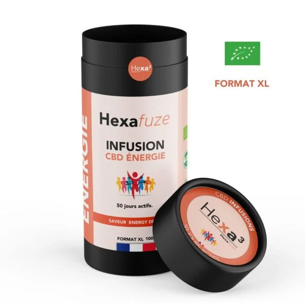 Infusion CBD Energie Bio* 100g HexACTIVE®