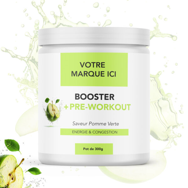 booster pre workout marque blanche white label