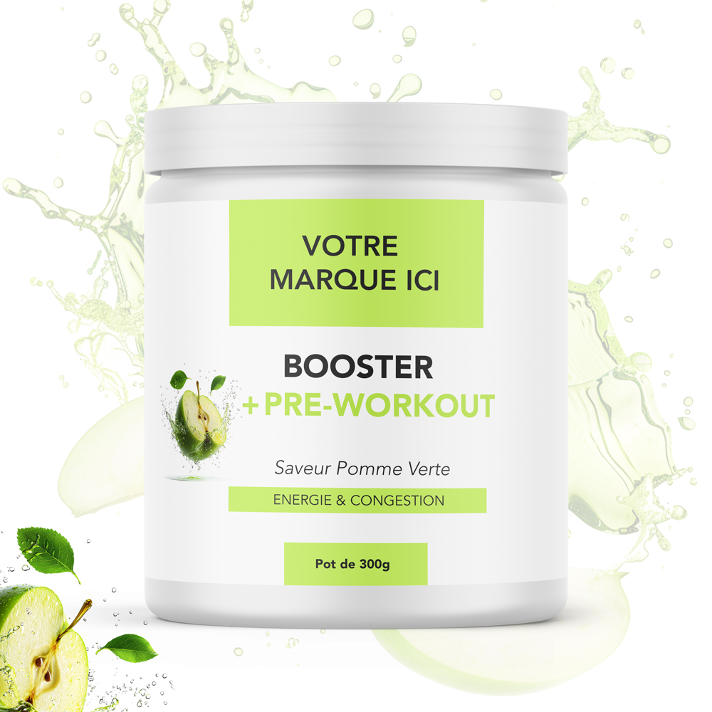 booster pre workout marque blanche white label