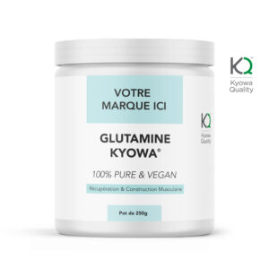 visuel pot de glutamine marque blanche label Kyowa