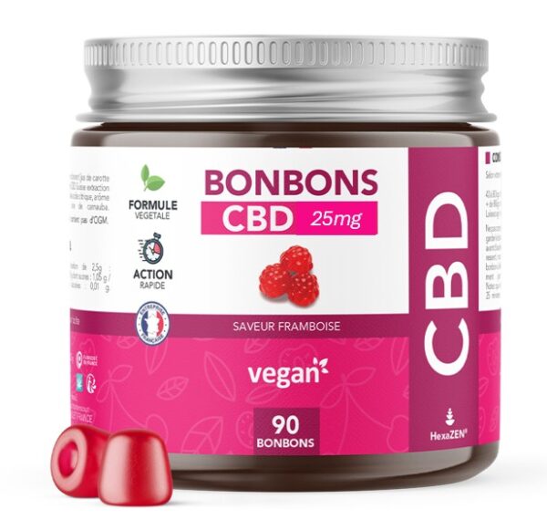 Fournisseur de gummies CBD 25mg