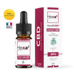 Huile CBD 20% Full Spectrum 10ml Hexa3