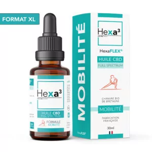 Huile CBD Mobilité/Douleur 30ml HexaFLEX®