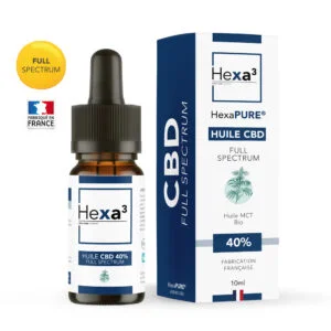 Huile CBD 40% Full Spectrum 10ml HexaPURE®