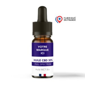 Huile CBD 30% Full Spectrum marque blanche cbd 10ml MCT