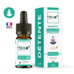 Huile CBD Détente HexaZEN Hexa3