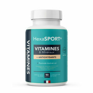 Multivitamines & Minéraux 90 Caps 3 mois HexaSPORT®
