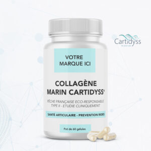capsules collagène marin marque blanche cartidyss type 2 français