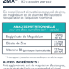 ZMA® marque blanche en pilulier de 90 gélules Zinc Magnésium B6 – Image 2