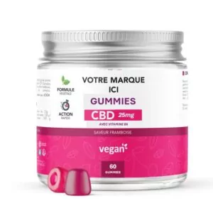 Gummies CBD 25mg x 60 Marque Blanche