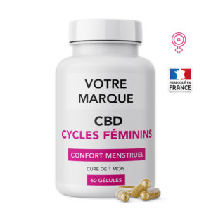 gélules cbd cycles féminins marque blanche