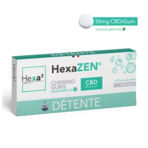 Chewing-Gums CBD 50mg HexaZEN®