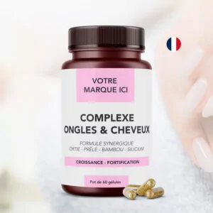 Silicium Ongles Cheveux Marque Blanche