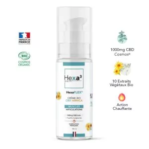 Crème CBD Arnica Bio* 100ml HexaFLEX®