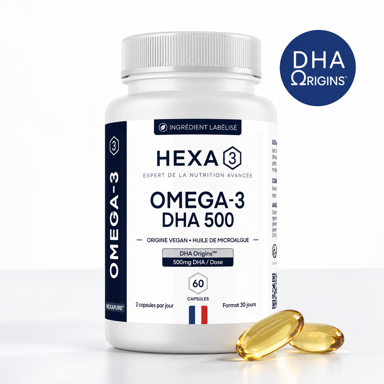 Oméga-3 Vegan DHA Origins™ HexaPURE®