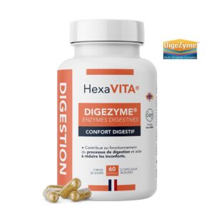 DigeZyme® Complexe Digestion 30 caps HexaVITA®