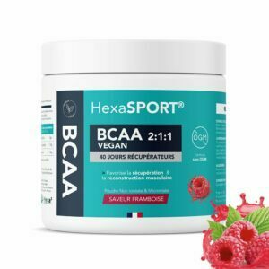 BCAA Vegan 300g Hexa3 pour 40 doses