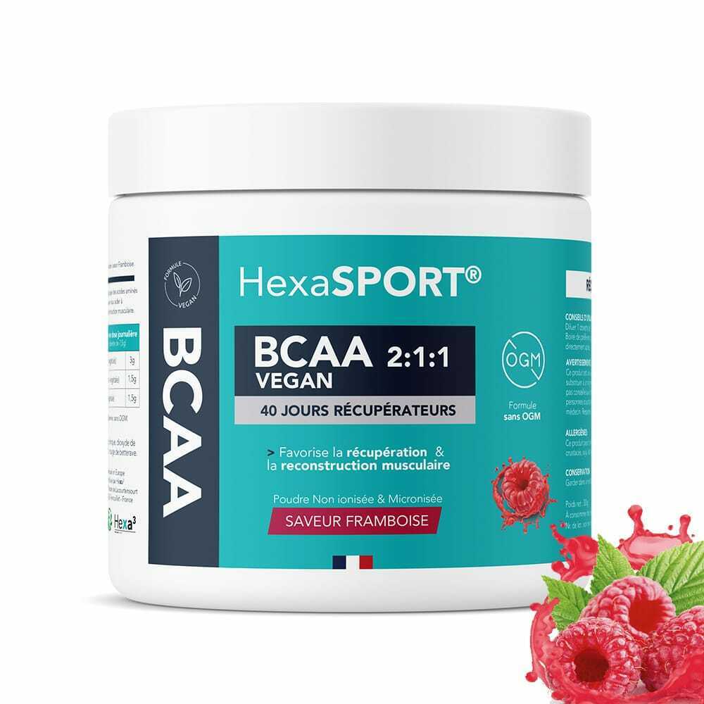 BCAA Vegan 300g Hexa3 pour 40 doses