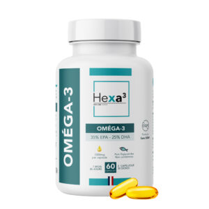 Oméga 3 1000mg 60 caps HexaPURE®