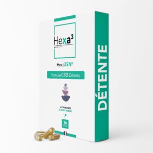 Gélules CBD Détente HexaZEN®
