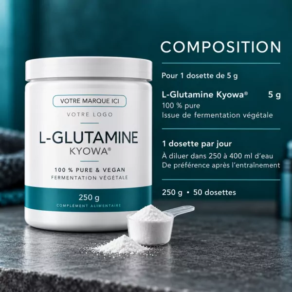 Glutamine Kyowa® Marque Blanche