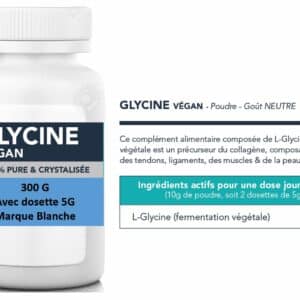 Glycine Vegan marque blanche