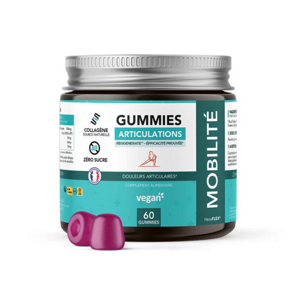 gummies articulations mobilité hexa3