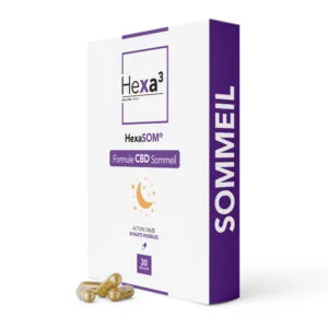 Gélules CBD Sommeil HexaSOM®