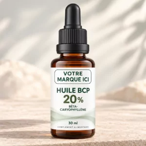 Huile BCP 20% 30ml Marque Blanche