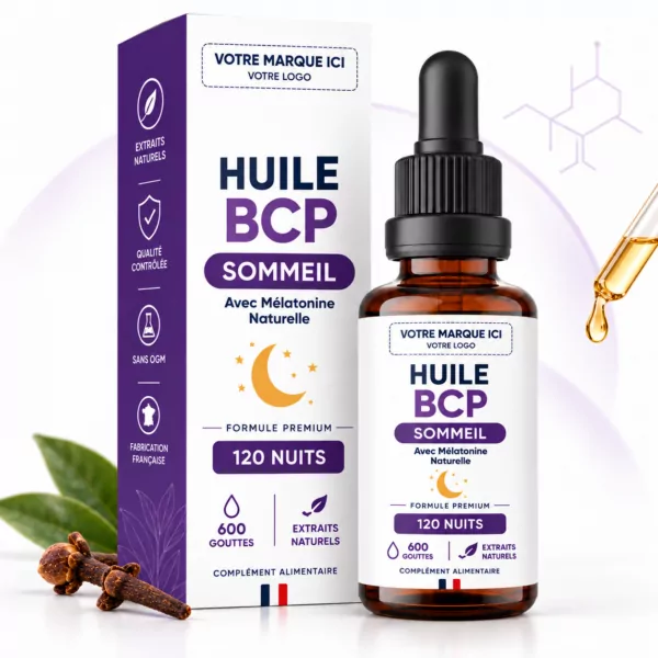 Huile BCP Sommeil 30ml Marque Blanche