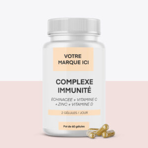 complexe immunité gélules marque blanche