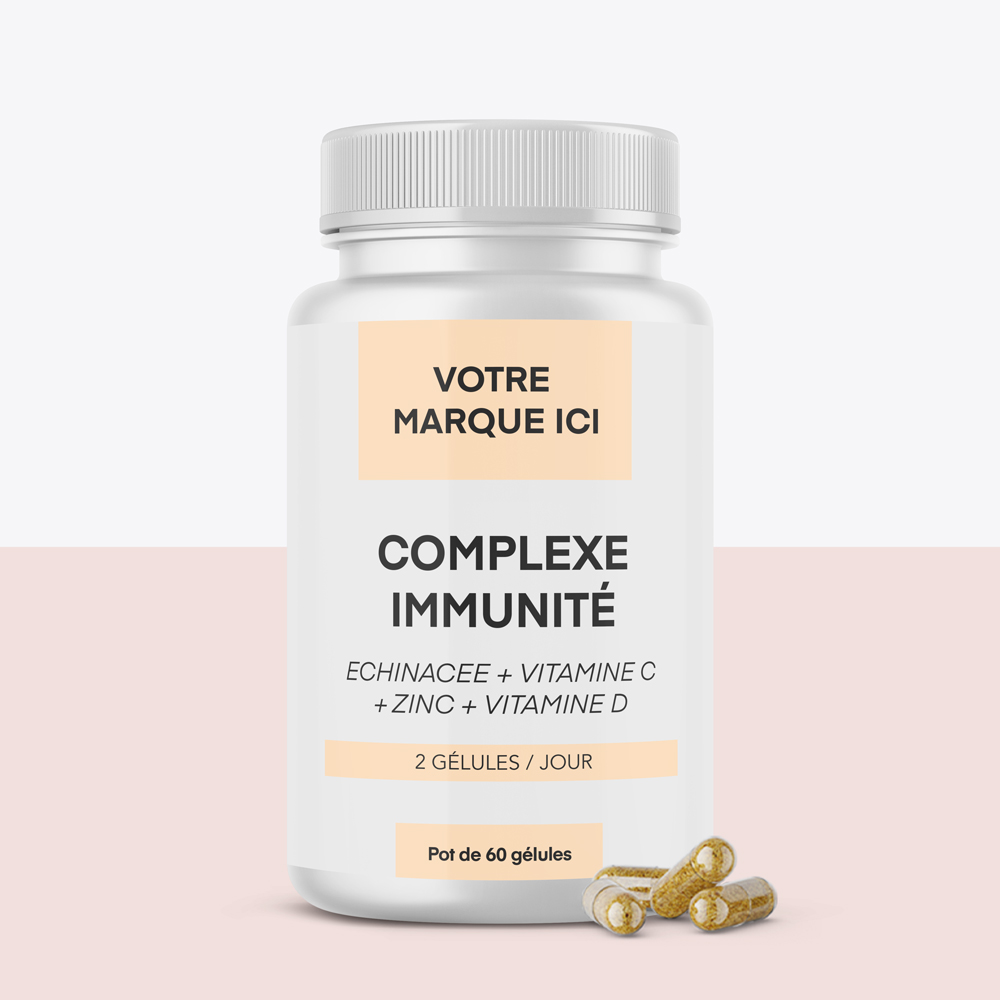 complexe immunité gélules marque blanche
