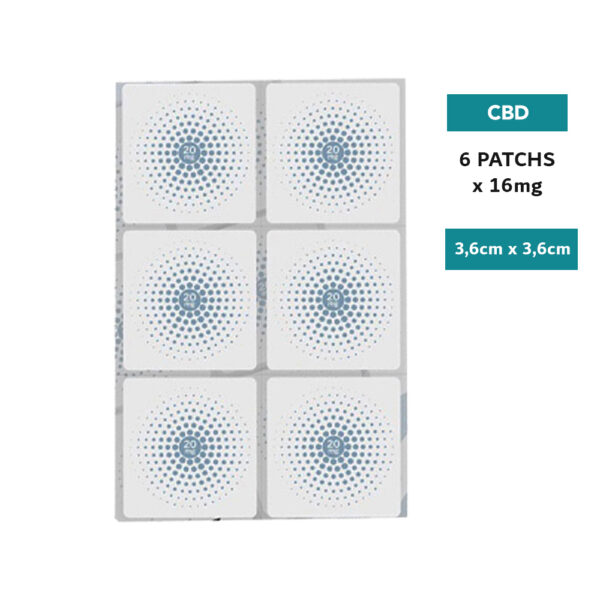 patchs CBD marque blanche 16mg