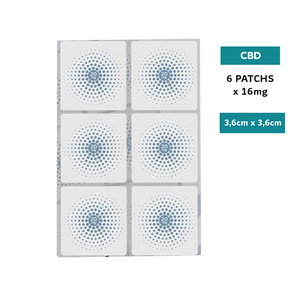 patchs CBD marque blanche 16mg