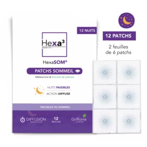 Patchs Sommeil Mélatonine HexaSOM®