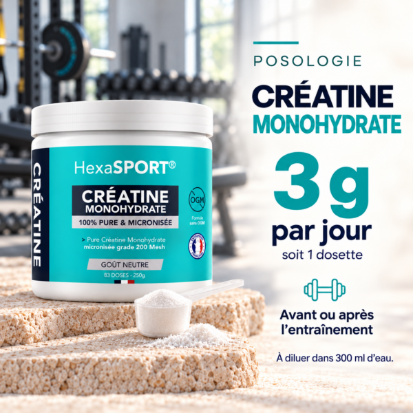 Créatine Monohydrate HexaSPORT® · photo 2