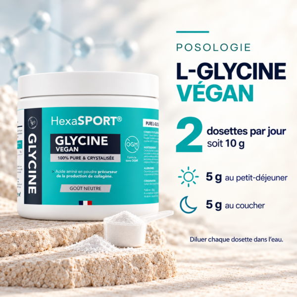 L-Glycine Végan HexaSPORT® · photo 1
