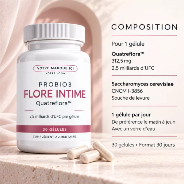 Probio3™ Flore Intime Marque Blanche