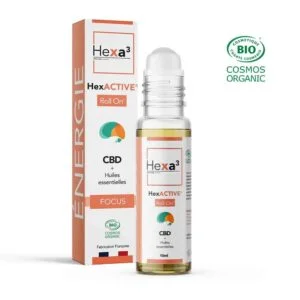 Roll-on CBD Focus 10ml HexACTIVE®