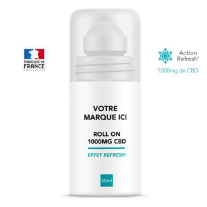 roll-on cbd marque blanche 1000mg refresh marque