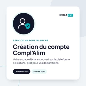 Création Compte Compl'Alim - DGAL