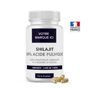shilajit marque blanche fiche produit